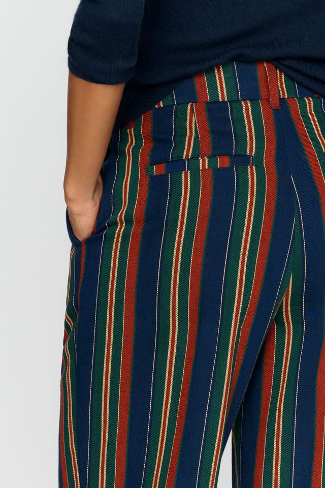 Thinking Mu Cabanon 100% Cotton Striped Pants #4