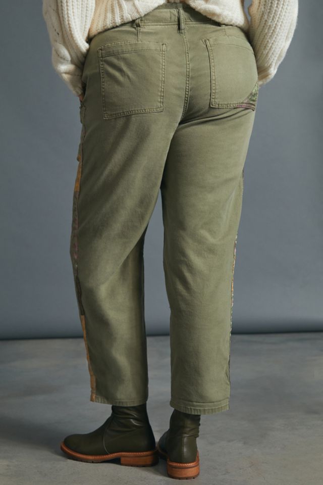 Pilcro The Wanderer Side-Striped Utility Pants | Anthropologie