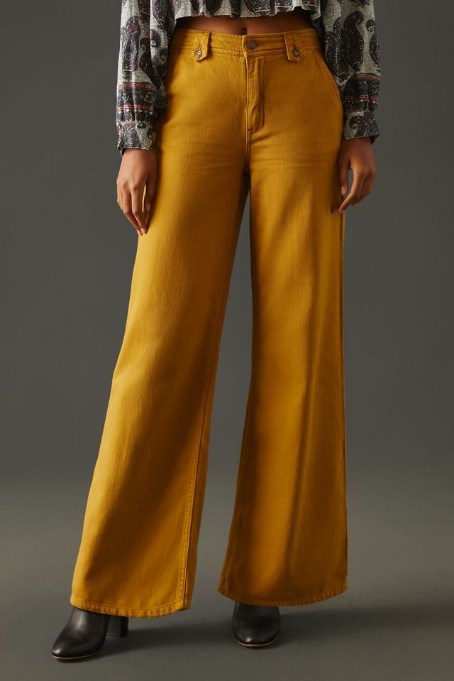 Pilcro Low-Rise Column Pants #1