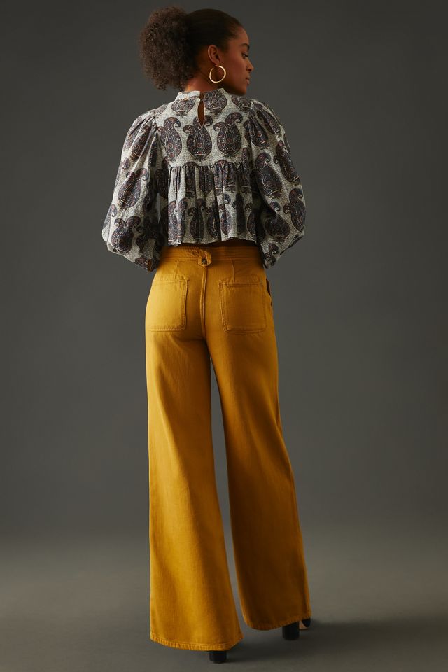 Pilcro Low-Rise Column Pants #3