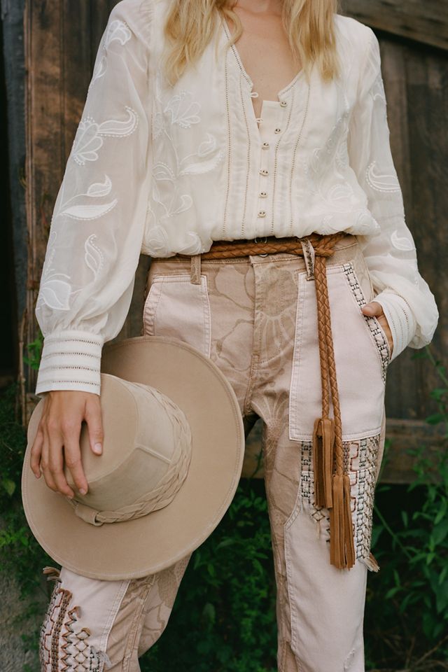 Pilcro The Camp Wanderer Patchwork Pants #2
