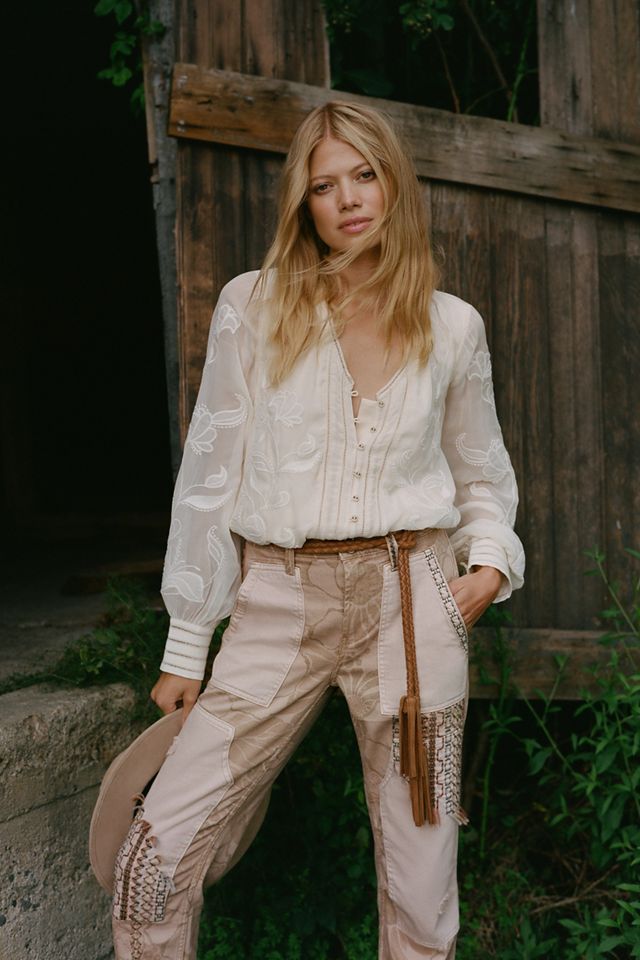 Pilcro The Camp Wanderer Patchwork Pants #1
