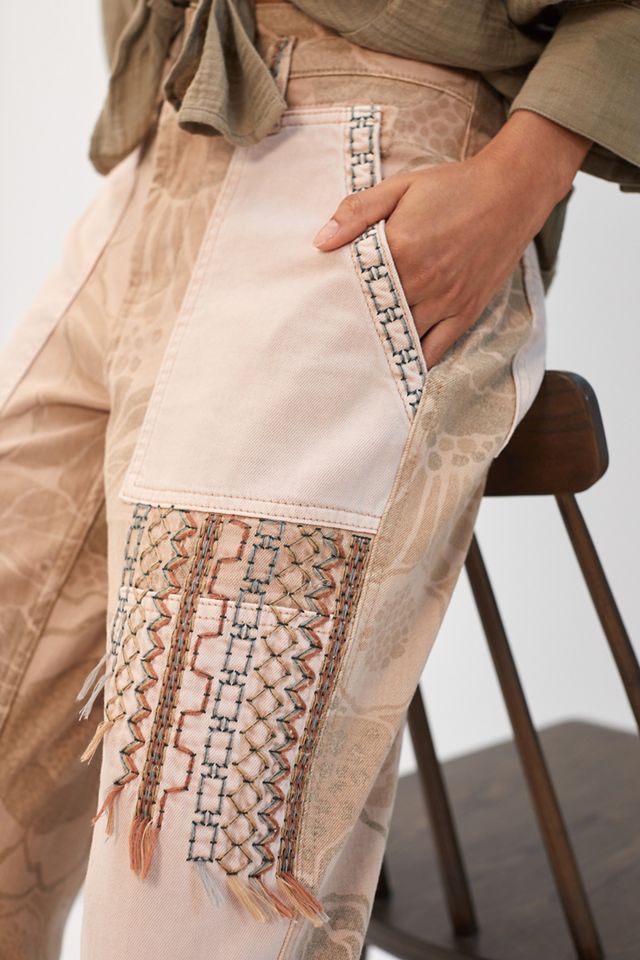 Pilcro The Camp Wanderer Patchwork Pants #4