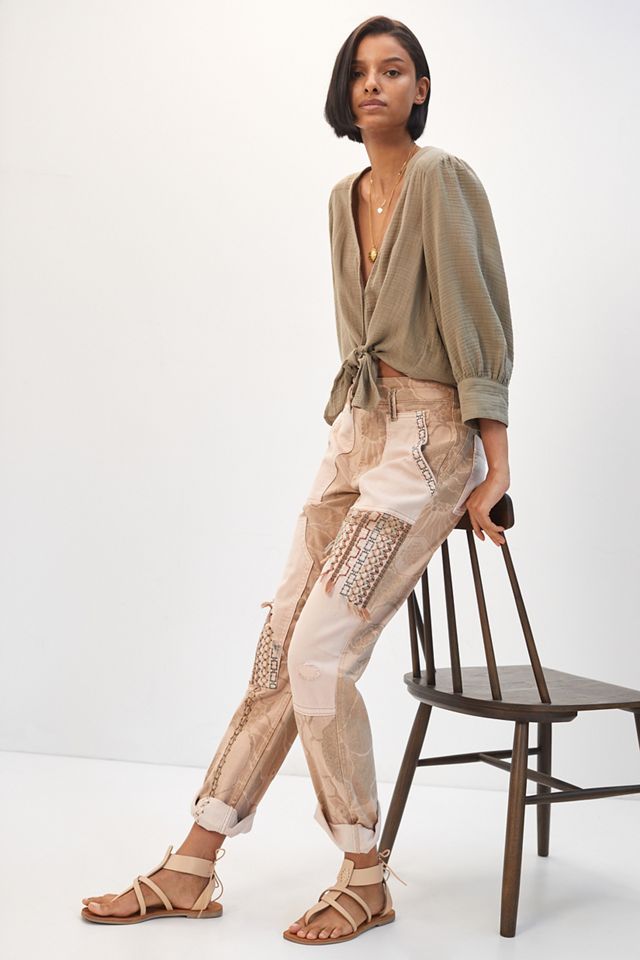 Pilcro The Camp Wanderer Patchwork Pants #3