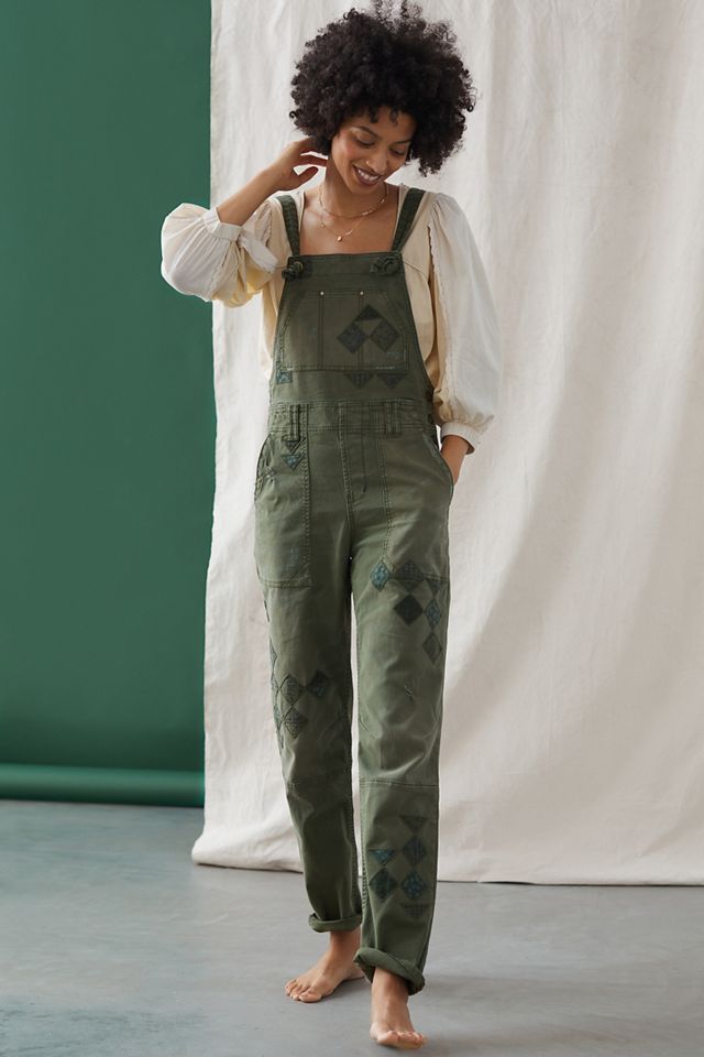 Pilcro The Wanderer Denim Overalls #1