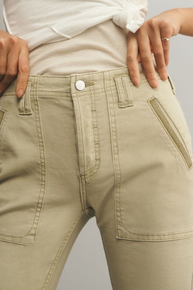 The Yaya Crop Flare Pants by Pilcro #3
