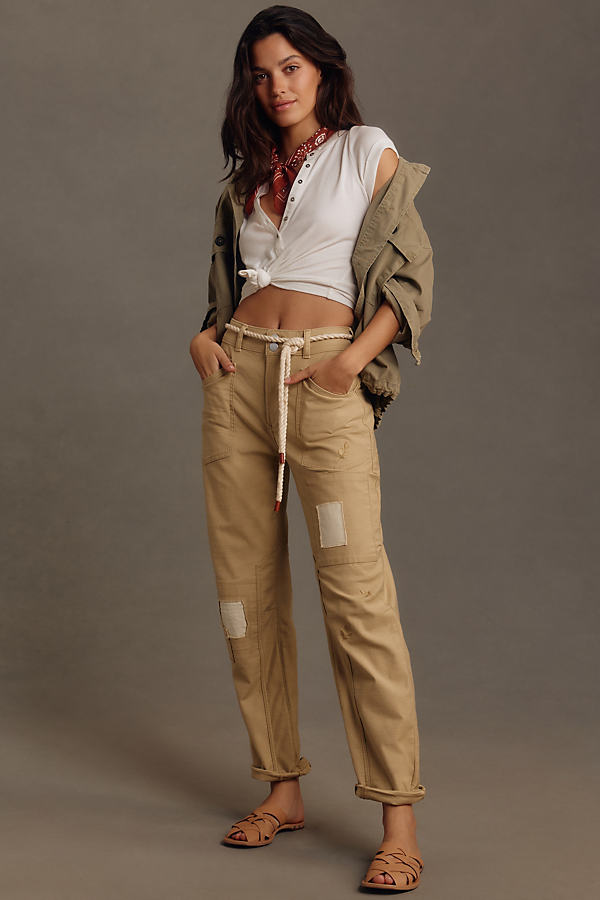 Pilcro Wanderer Wild Hearts Tapered Trousers