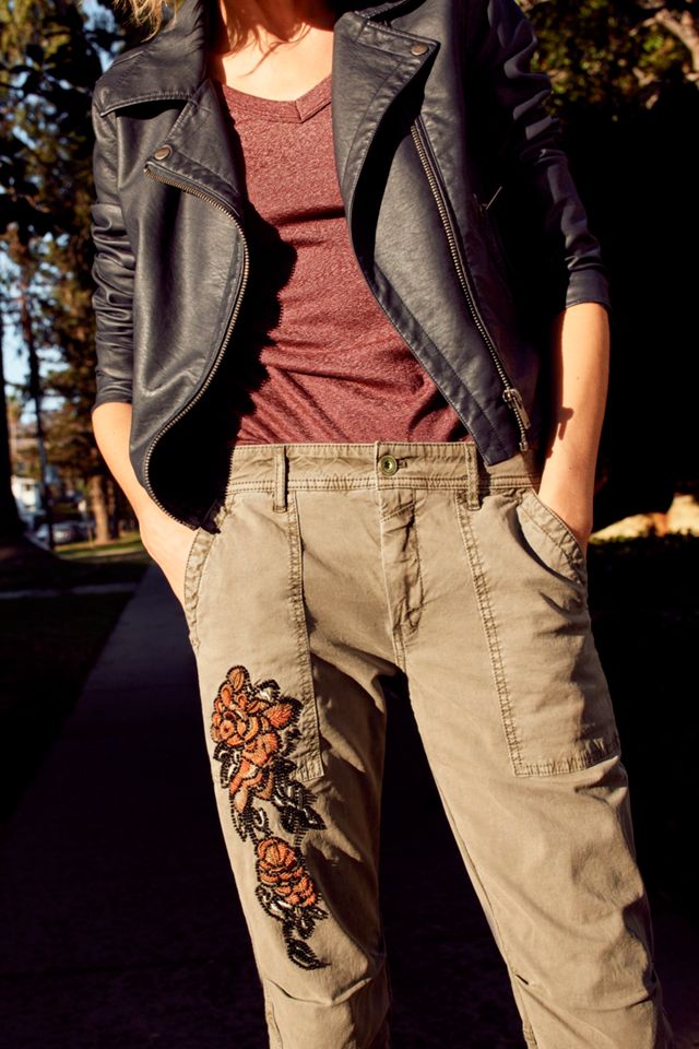 Embroidered Wanderer Utility Pants #6
