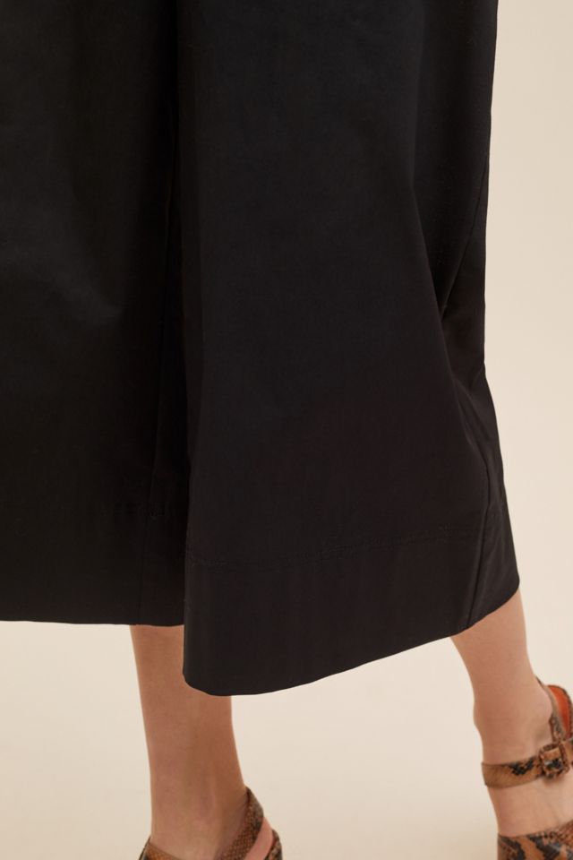 Pantalon jambes évasées court #2