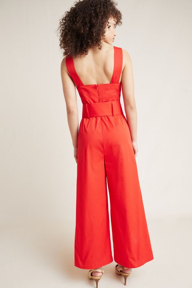 Pinafore Belted Jumpsuit #2