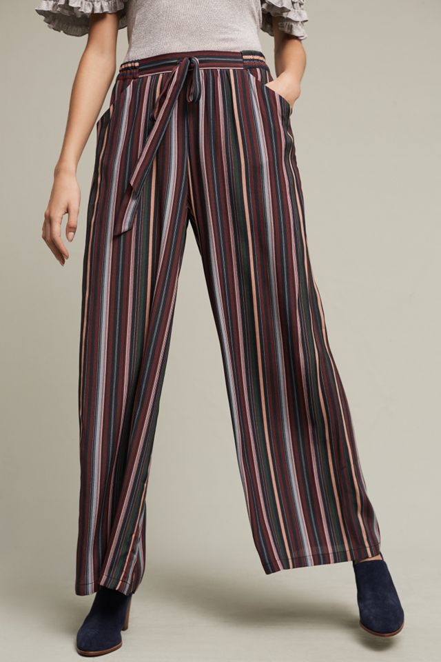 Striped Tourist Wide-Legs #1