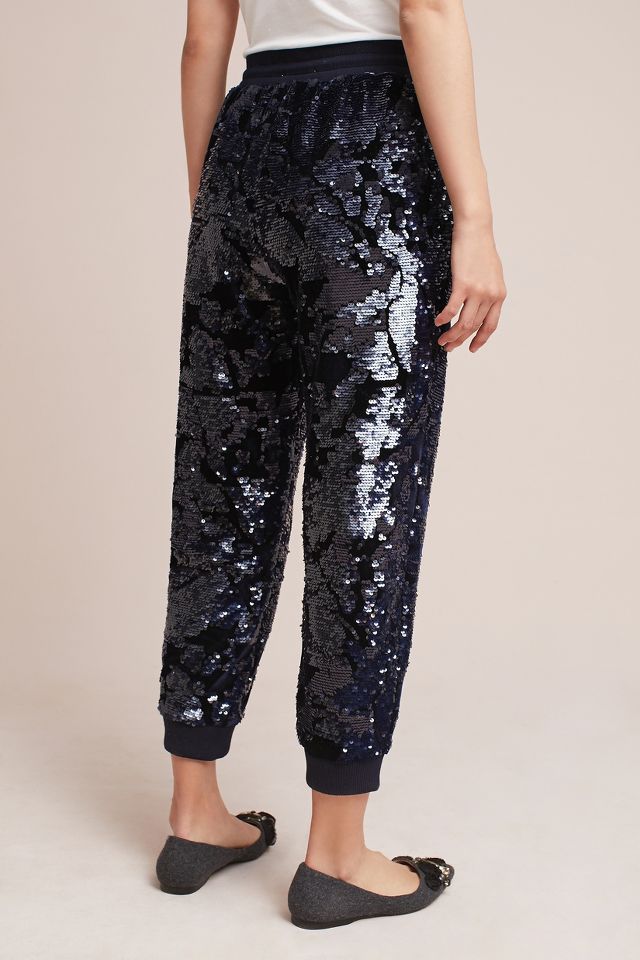 Gloria Velvet Joggers  Anthropologie Singapore