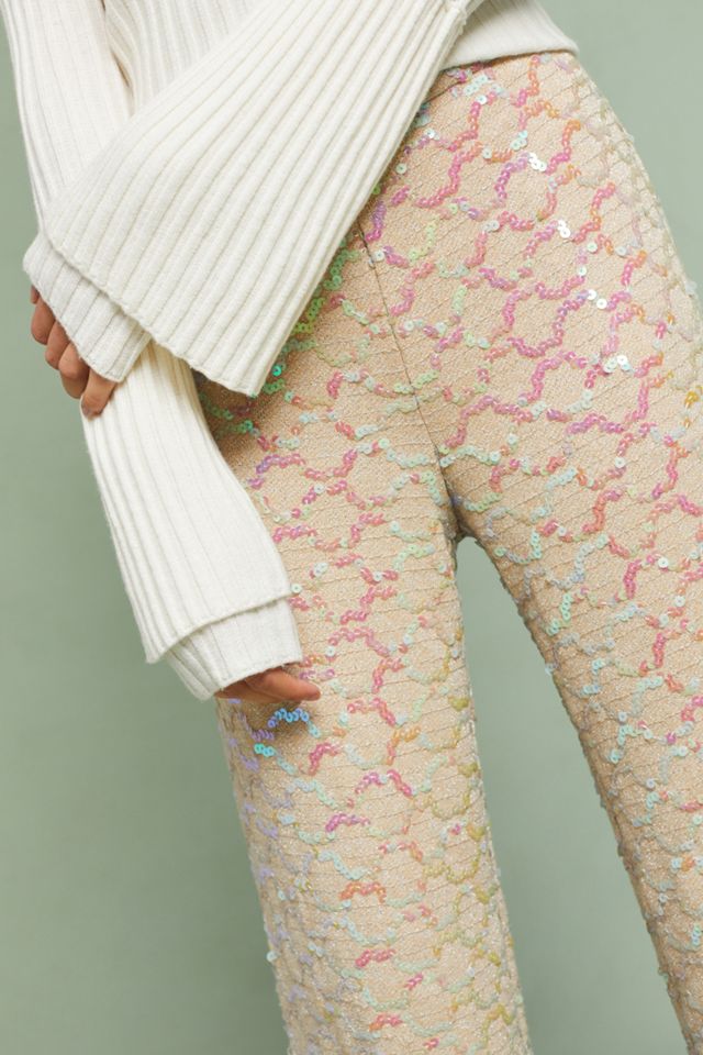 Showstopper Sequined Wide-Legs #2