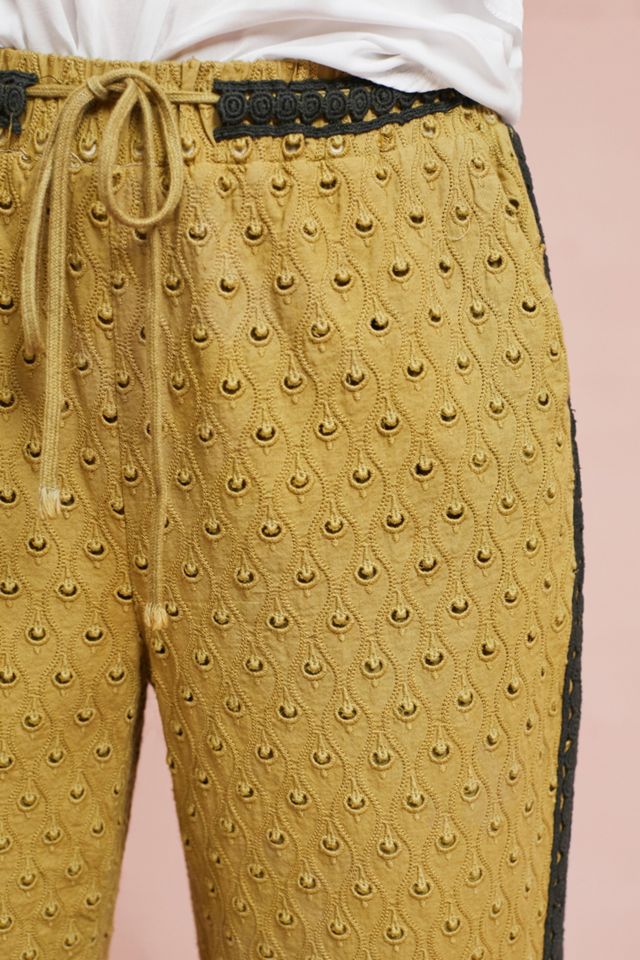Striped Eyelet Jogger #3