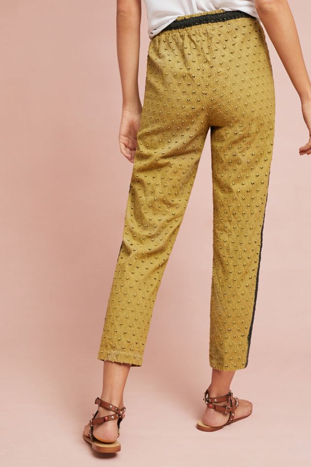 Striped Eyelet Jogger #4