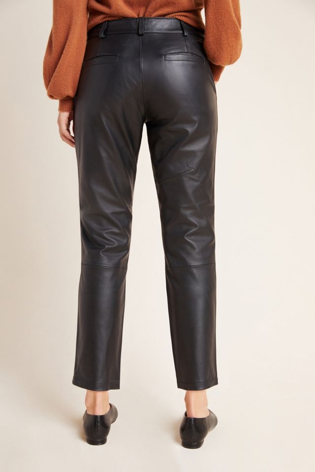 Bagatelle Tapered Leather Trousers #2