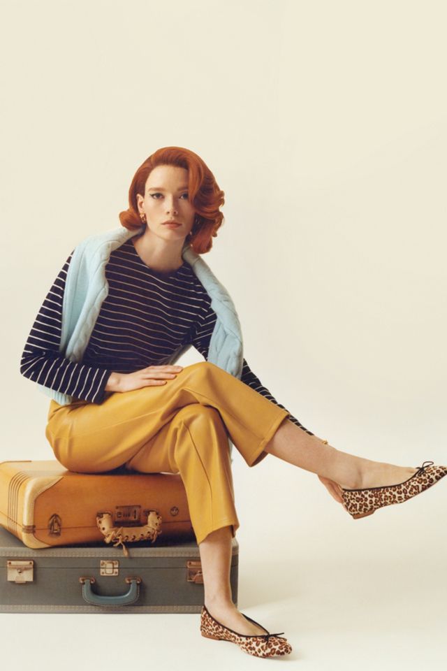 Lettie Straight Faux Leather Pants #5