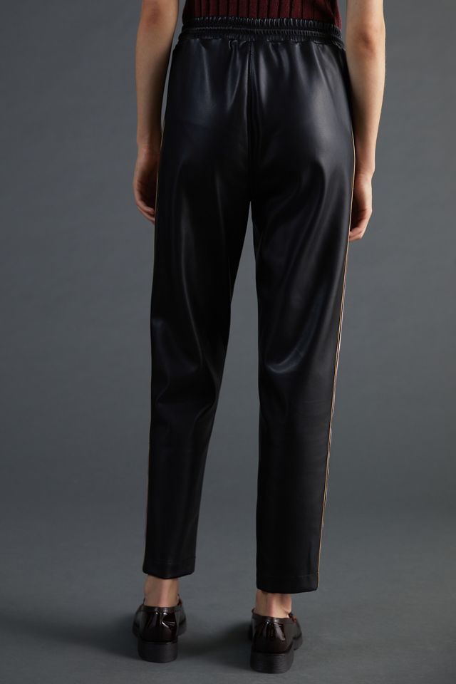 Anthropologie best sale leather joggers