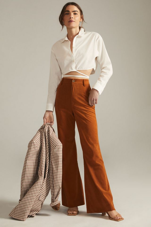 Corduroy Flare Pants 