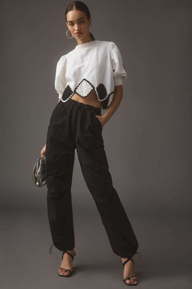 Bagatelle Drawstring Cargo Pants Anthropologie