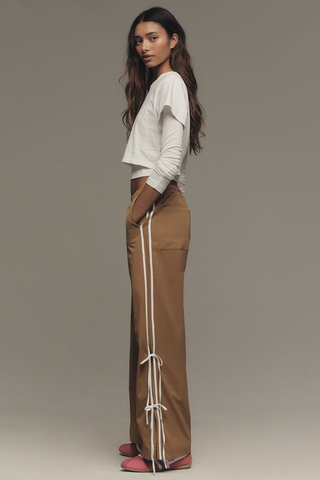 Avec Les Filles Tie Track Pants #4