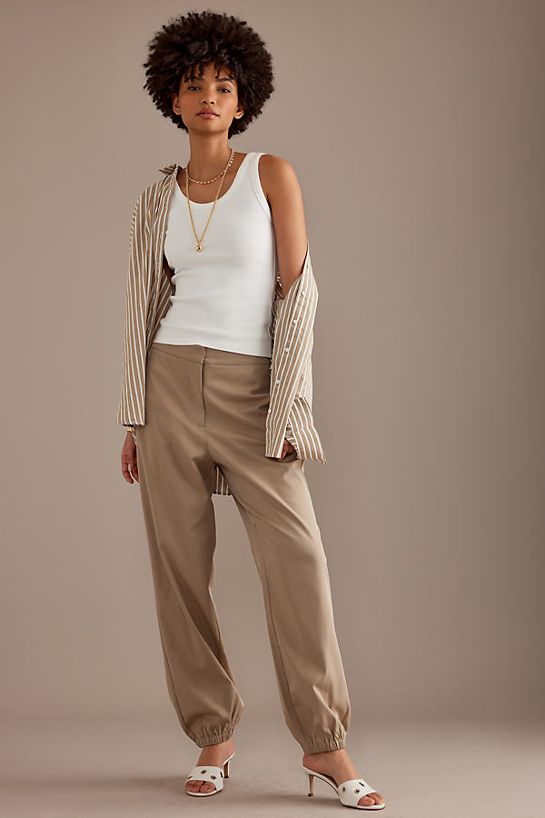 Selected Femme Woven Cuffed Trousers