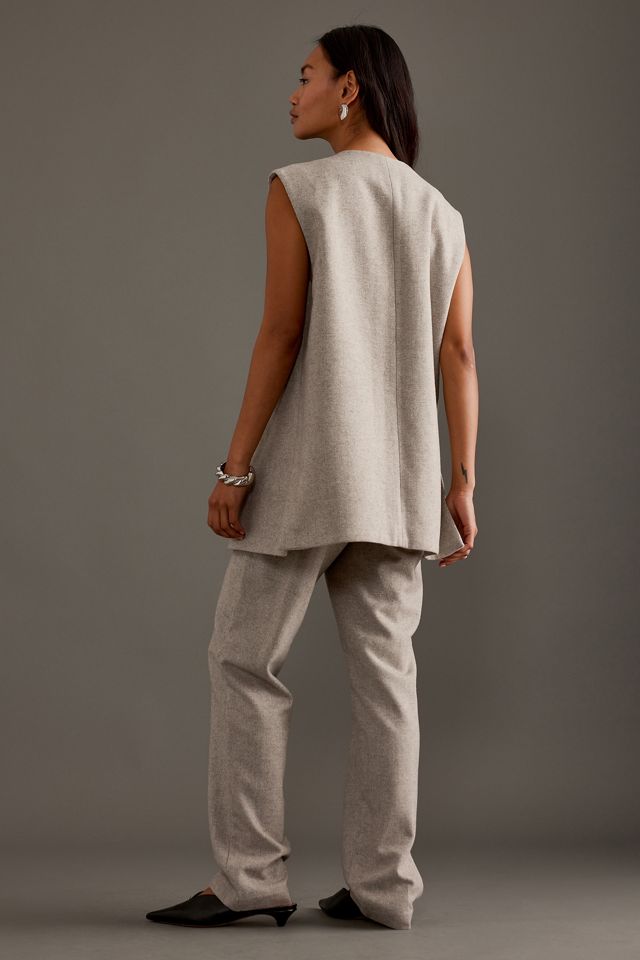 Pantalones de Pierna Recta Vivie de Selected Femme #1