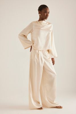 Selected  Pantaloni a Gamba Larga Selene