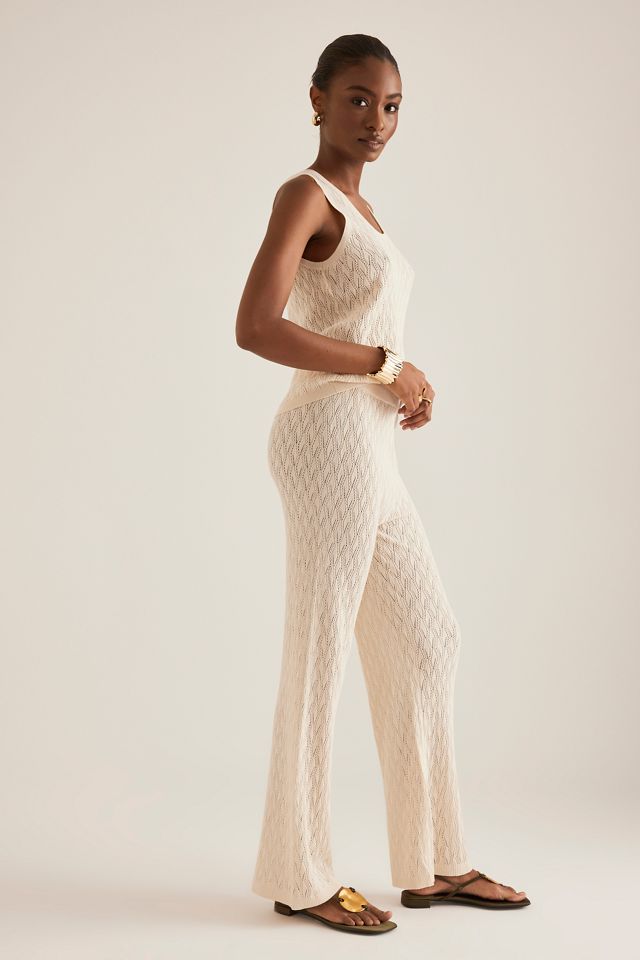 Selected  Agny High-Rise Knit Trousers #2