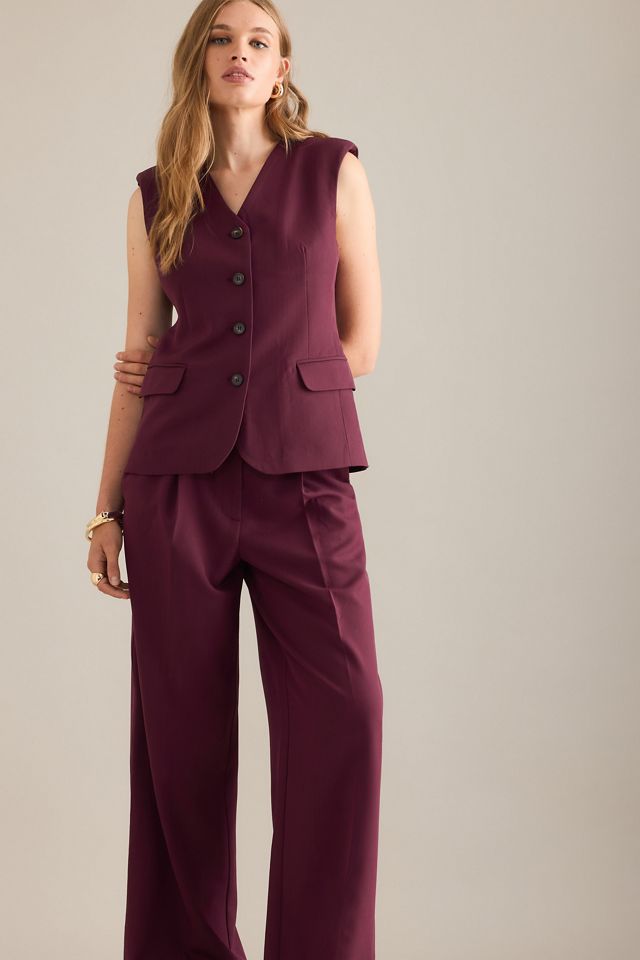 Selected Femme Dora Wide-Leg Trousers #3