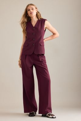 Selected Femme Dora Wide-Leg Trousers