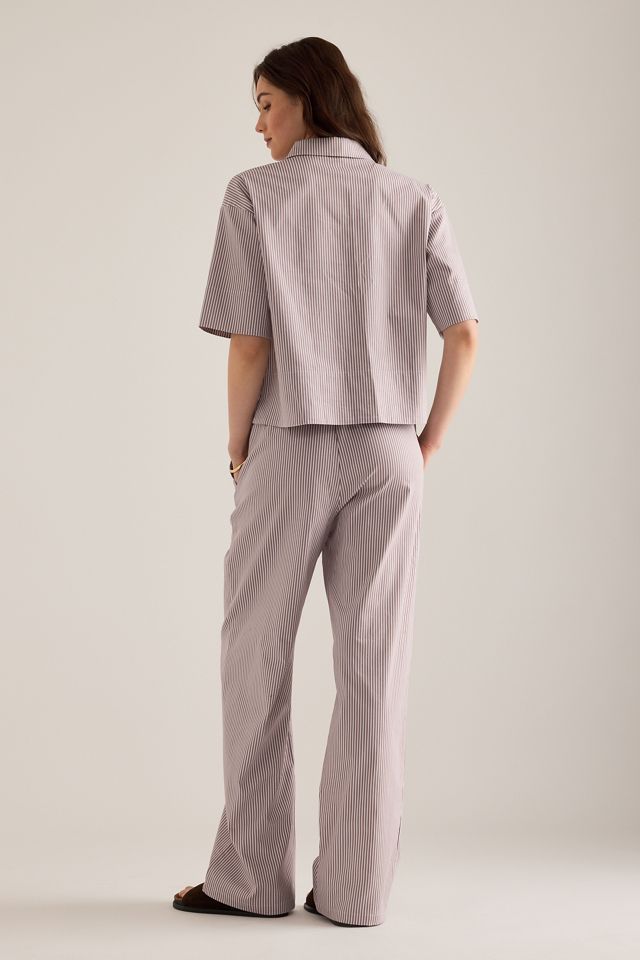 Selected Romie Hose mit mittelhohem Bund und weitem Bein #4