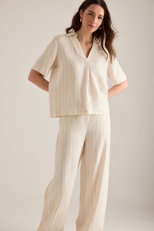 Selected Marie-Johanne Hose mit weitem Bein #4