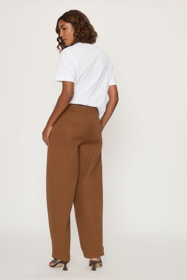 Pantalones de Tiro Alto Millie con Forma de Barril Selected #2