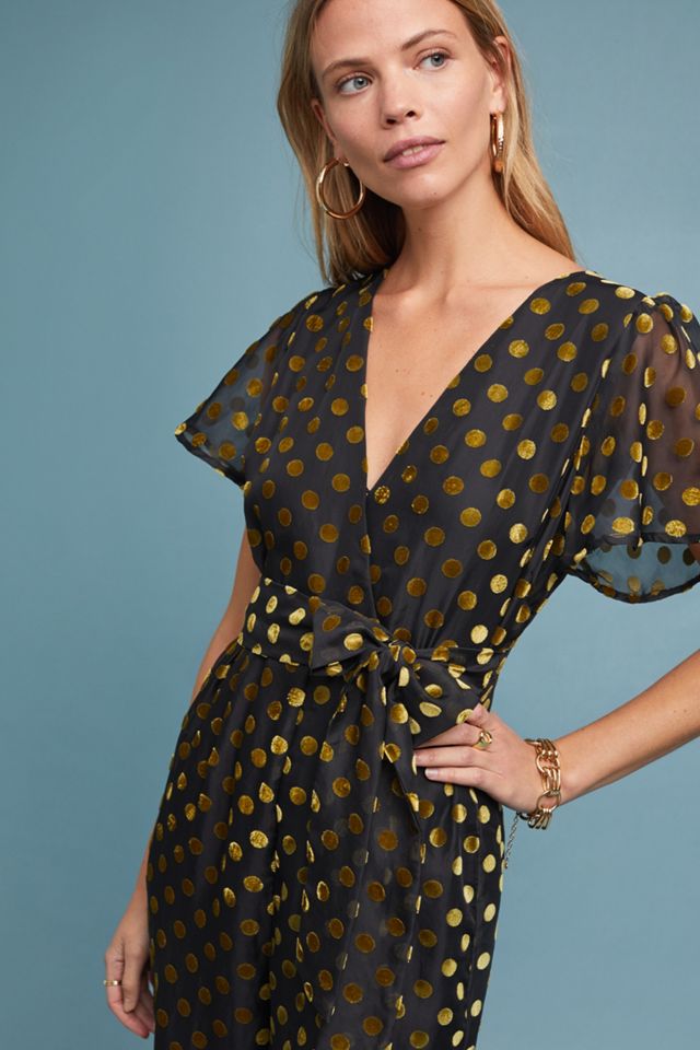 Metallic Polka Dot Jumpsuit #1