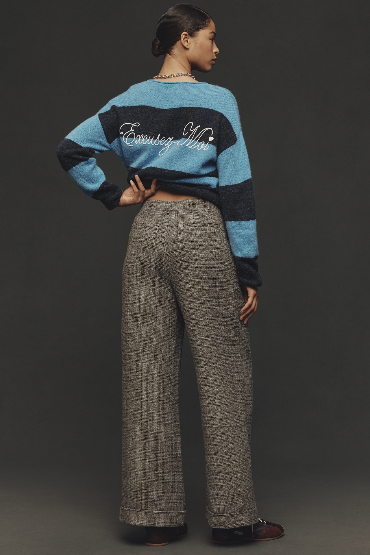 ASTR The Label Lanie Plaid Trousers