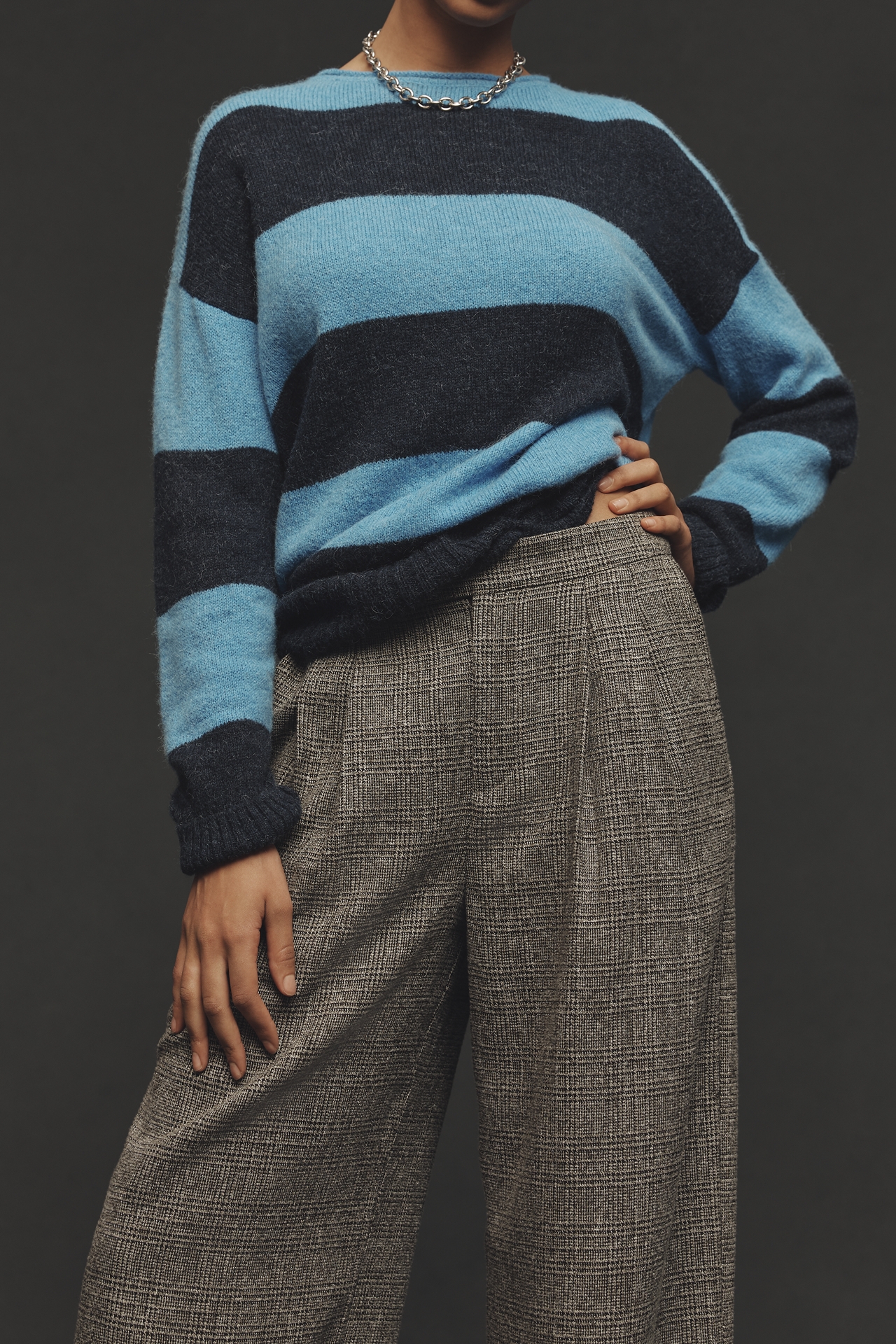 ASTR The Label Lanie Plaid Trousers