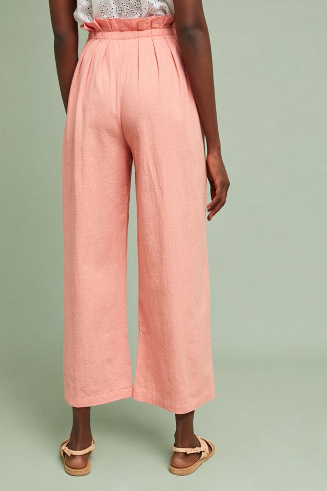 Paperbag-Waisted Wide Legs #1