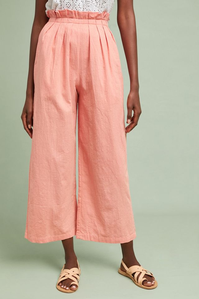 Paperbag-Waisted Wide Legs #2