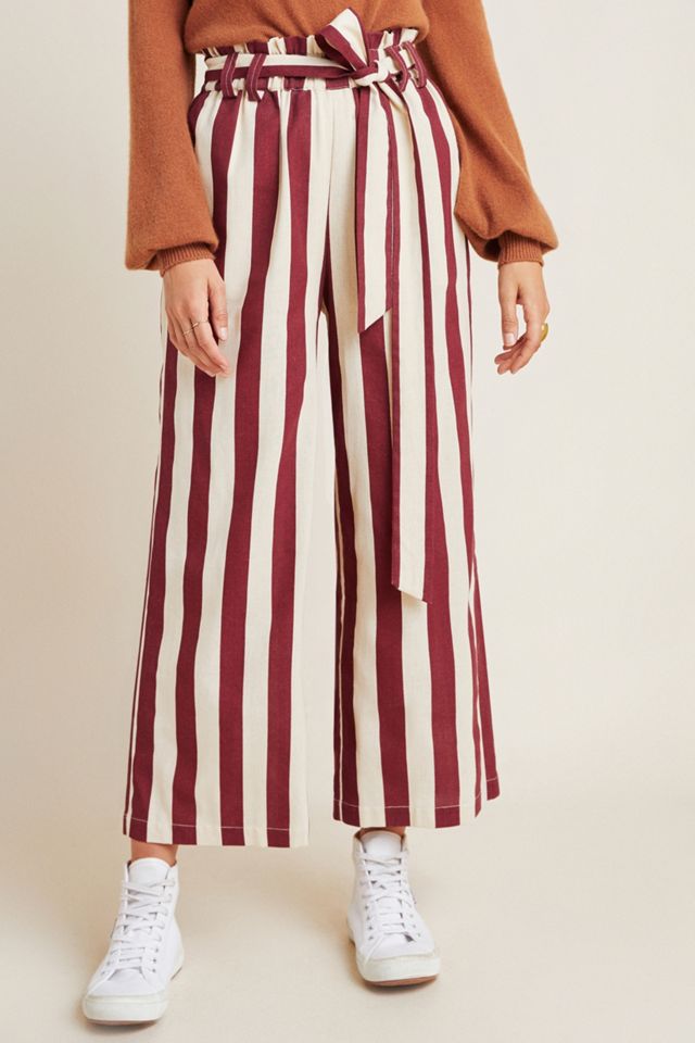Abigail Cropped Wide-Leg Pants #3