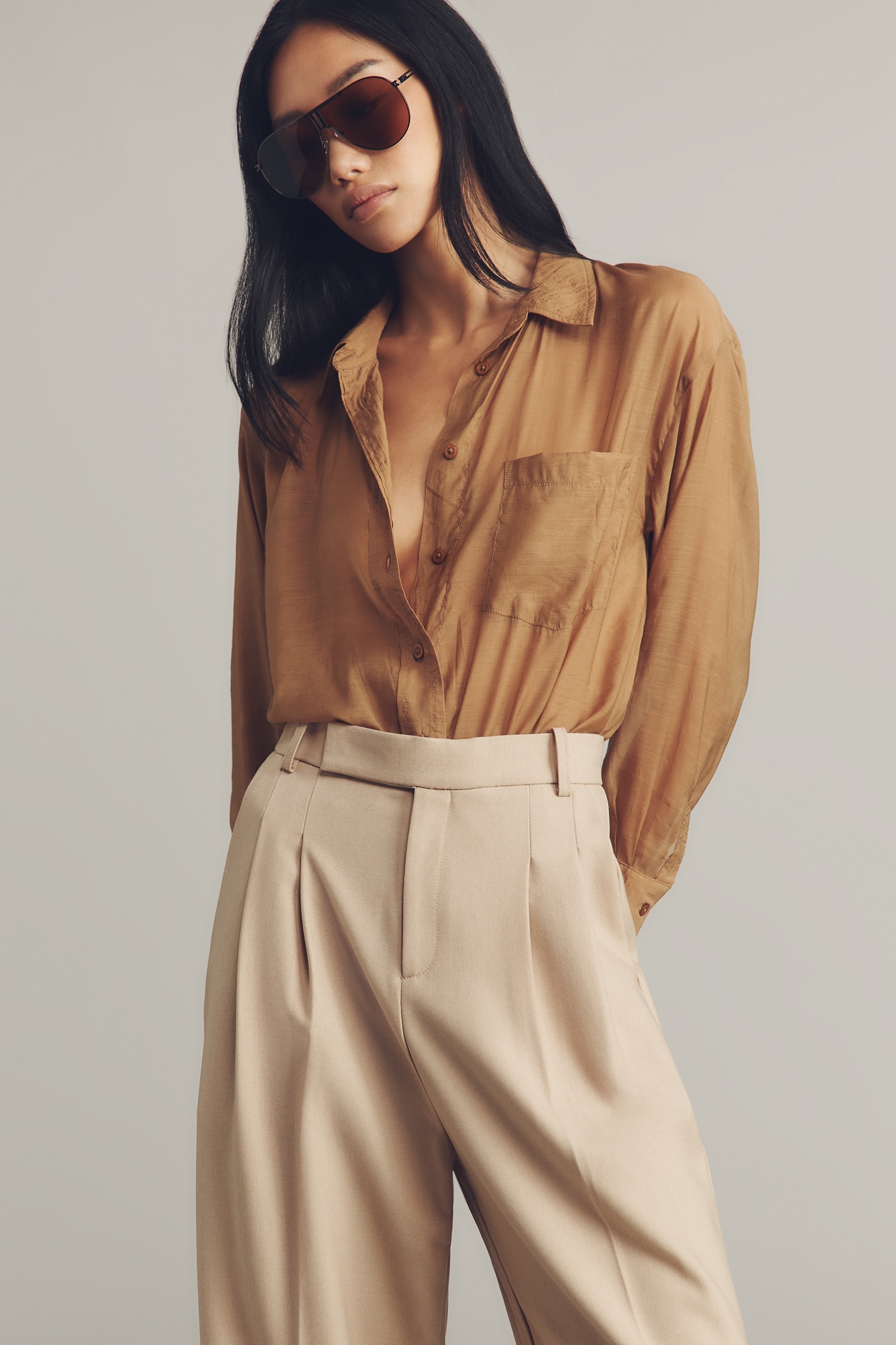 Moon River Pleated Trousers