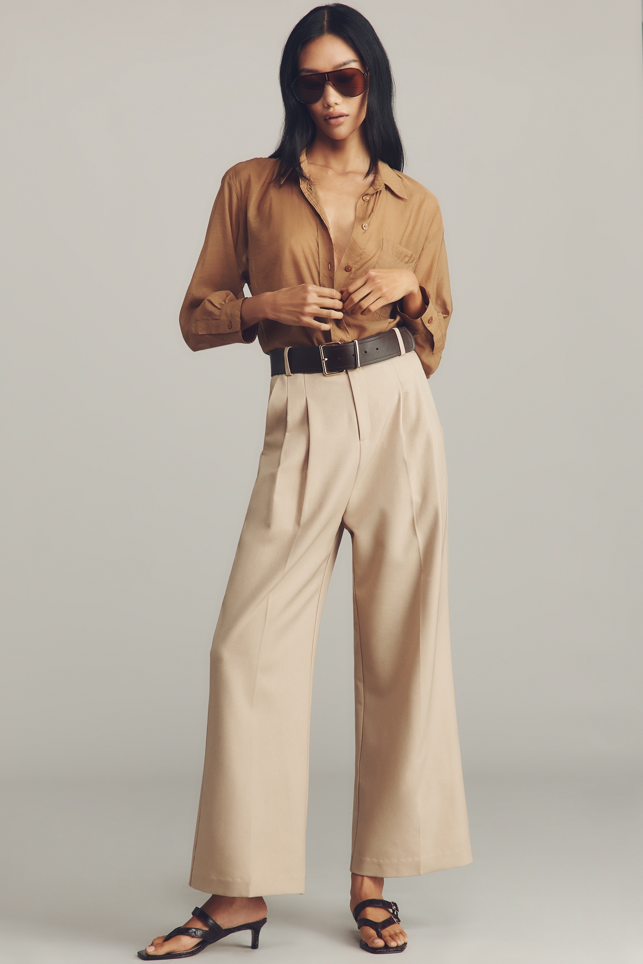 Moon River Pleated Trousers