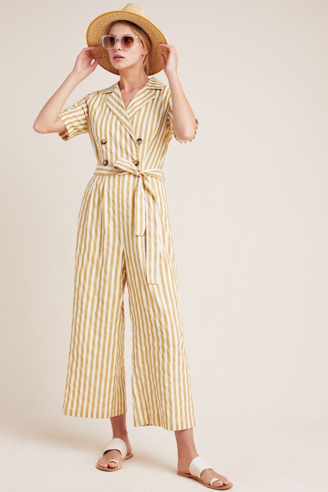 Double-Breasted Jumpsuit | Anthropologie