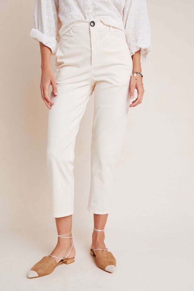 Seamed Ultra High-Rise Trousers #1