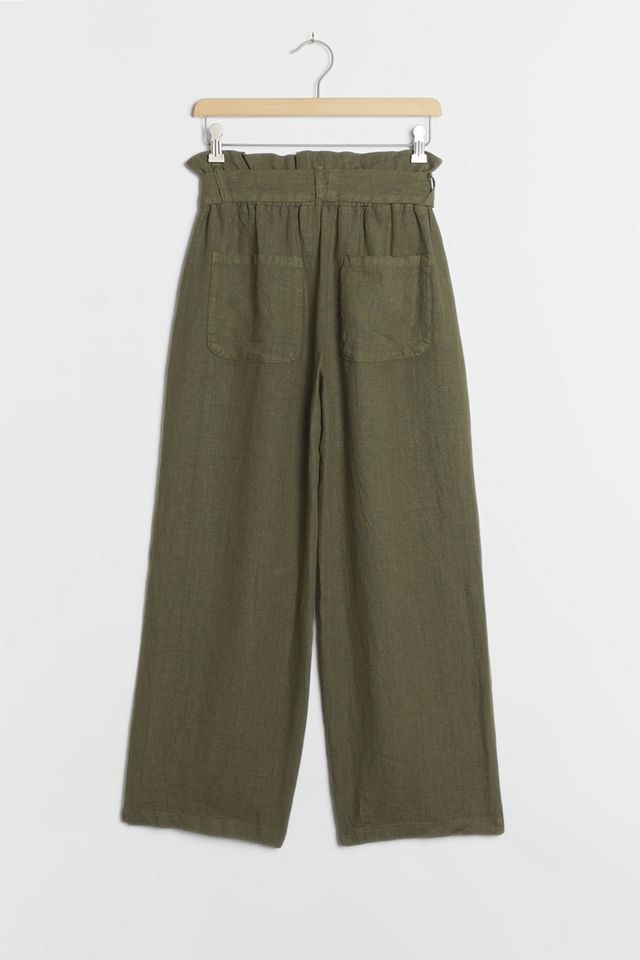 Mairead Linen Paperbag Pants #2