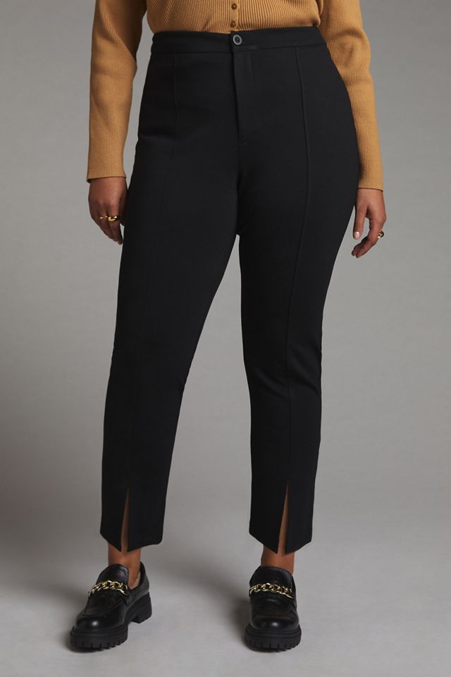 Amadi Slit-Front Tapered Pants #6