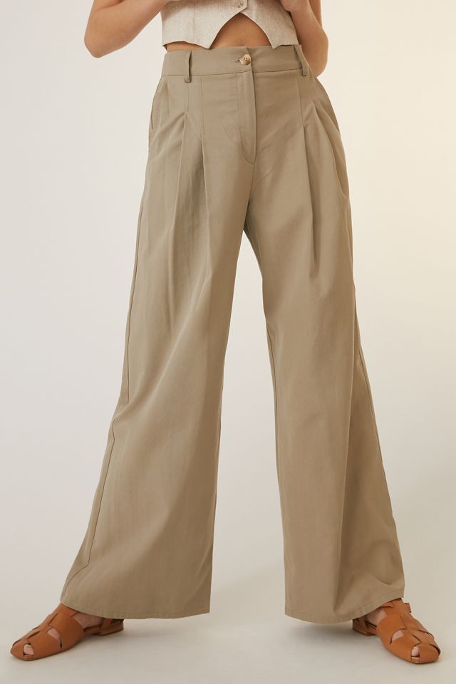 Amadi Pleated Wide-Leg Pants #2