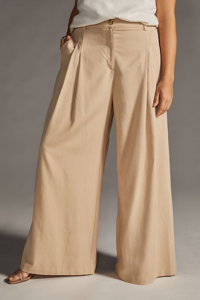 Amadi Pleated Wide-Leg Pants #6
