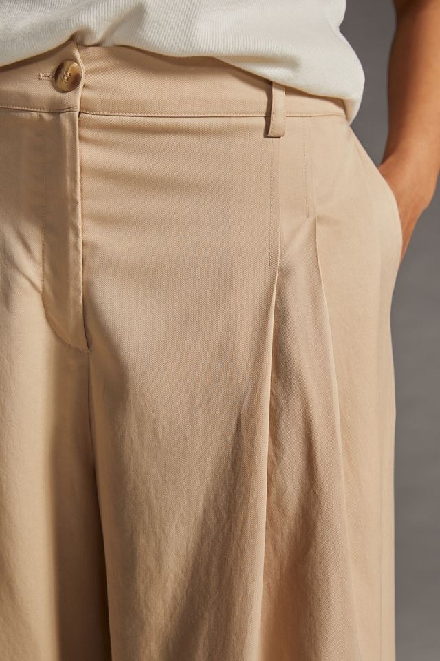 Amadi Pleated Wide-Leg Pants #7