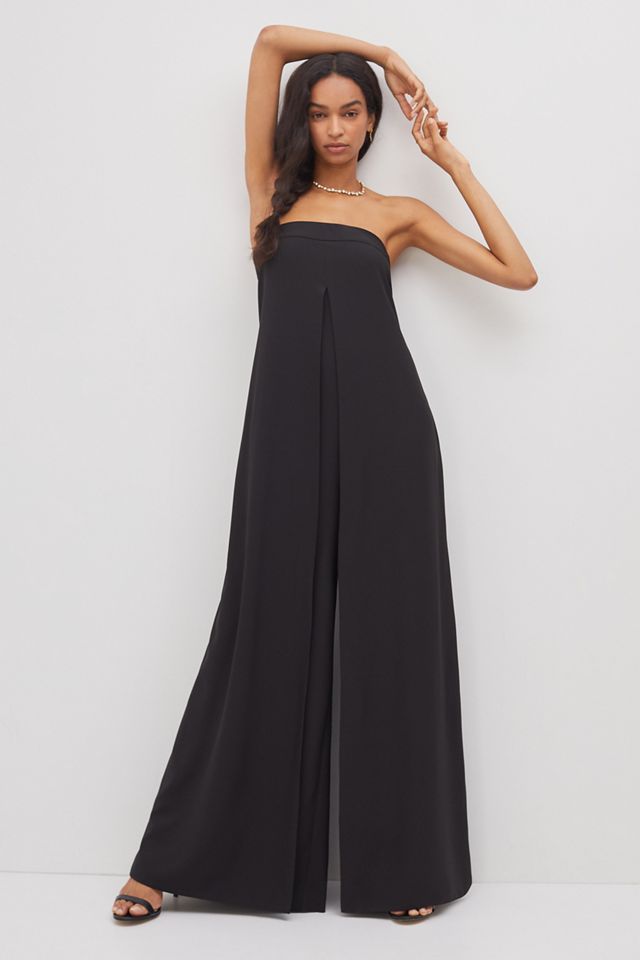 Strapless Wide-Leg Jumpsuit | Anthropologie